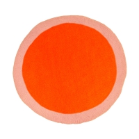 Tapis Lumbini 120 cm - orange/rose